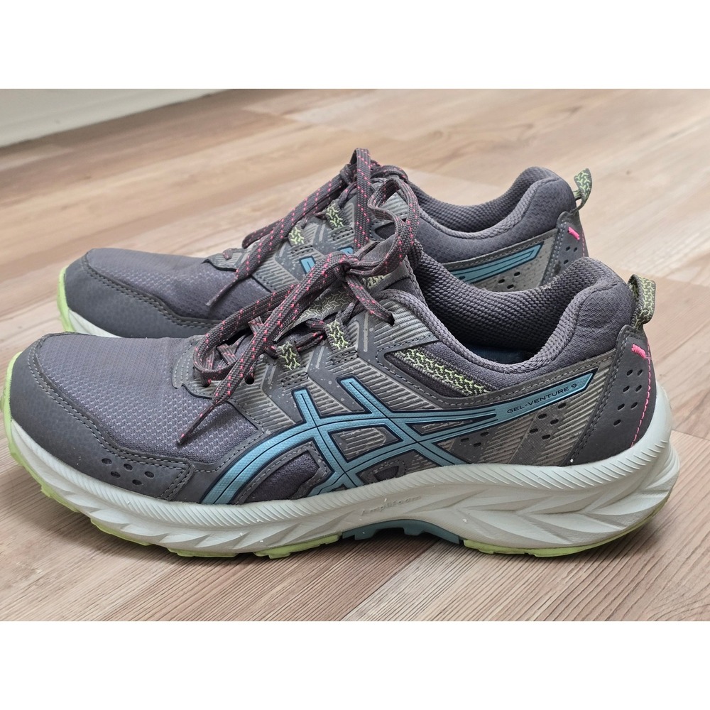 ASICS Gel-Venture 9 Womens Trail Running‎ Shoes METROPOLIS/GRIS BLUE Size 8.5